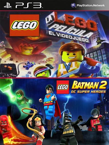 2 juegos en 1 LEGO Pelicula El Videojuego Mas LEGO Batman 2 DC Super Heroes  PS3 | Store Games Paraguay | Venta de juegos Digitales PS3 PS4 Ofertas